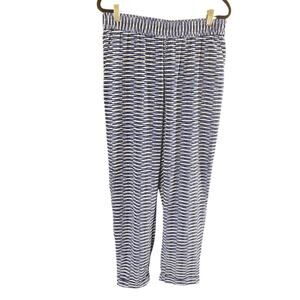 Chico’s Blue Pattern Ankle Pants Size 0.5 (XS/6)‎